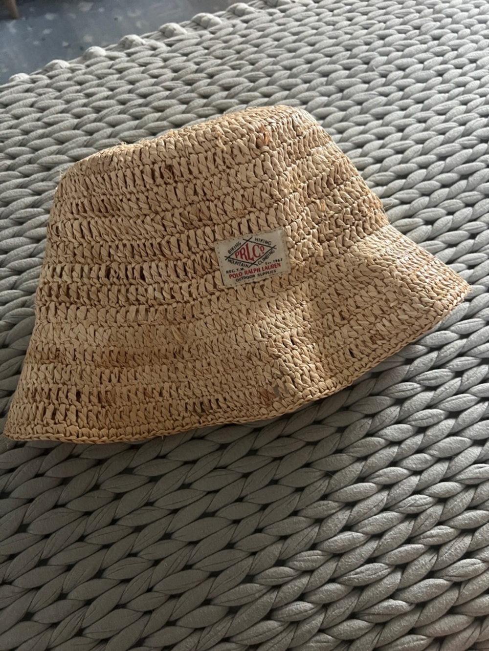 Polo Ralph Lauren Raffia Bucket Hat - Picture 2 of 5